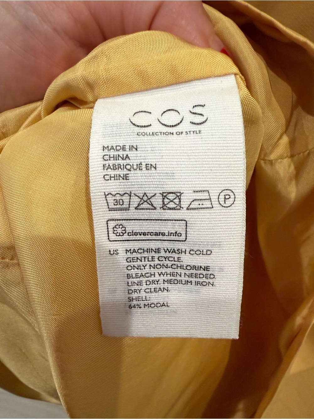 COS Shift Dress with Pockets - Picture 6 of 7
